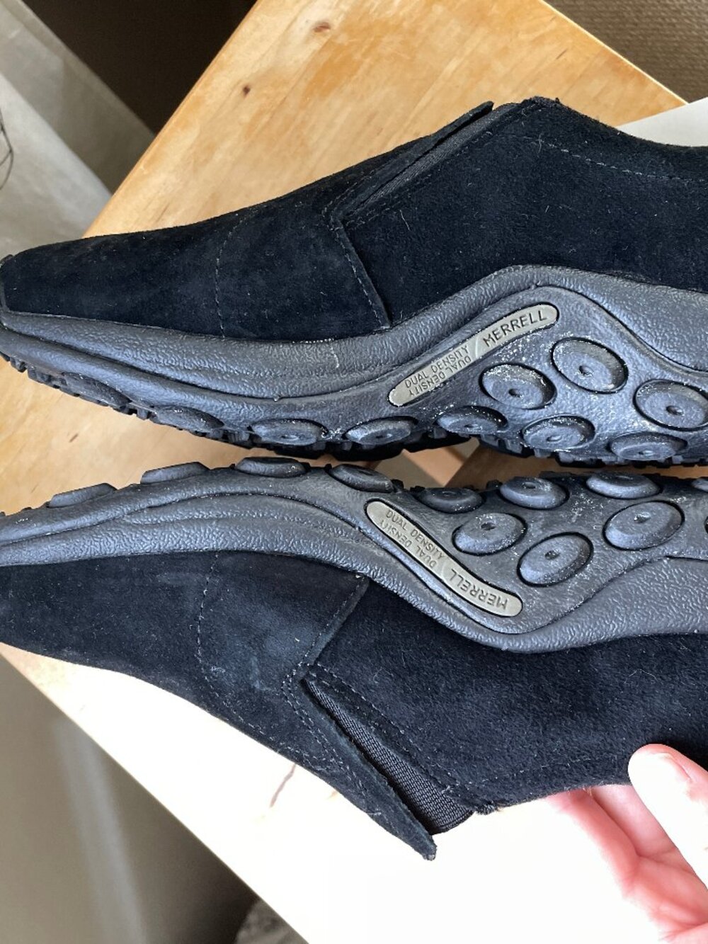 Merrell Slip On Jungle Moc Shoes Women 6.5 Black New With Tags - Picture 8 of 10